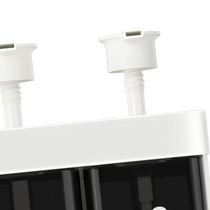 TARSHYRY Extended Nozzle, Dual Installation Method, with Locking Device, Three Chamber Design, 500ml Capacity, Convenient and Practical, Made of ABS Material. (White) - color: White
