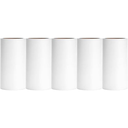 4.6 inch Giant Lint Roller Refills Compatible with Evercare Giant Lint Roller 4.6 inch Pet Hair Remover Roller Refill Extra Sticky 60 Sheets per Roll 5 Pack Total 300 Sheets - size: 4.6 inch