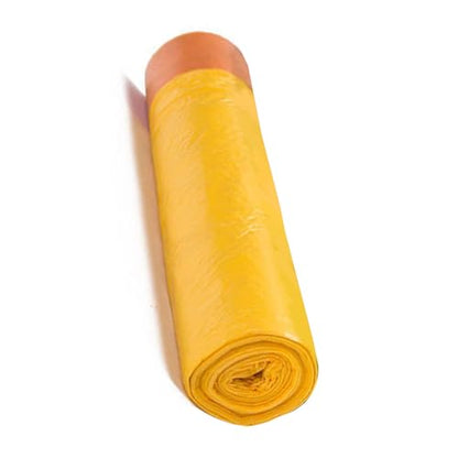 Ymiko Drawstring Trash Bags, Thickened Extra Large Leakproof Garbage Bags with Secure Closure, for Kitchen Bathroom Office Home