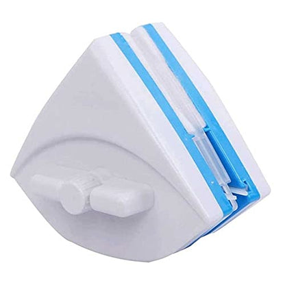 Double-Sided Magnetic Glass Wiper Cleaner Magnetic Force for Double Glazed Windows Magnetic Window Cleaner Wiper for Glass Thickness 30-40mmGlass Washing Cleaning Tool Brush