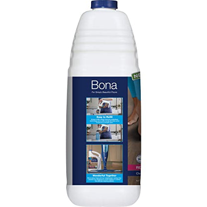 Bona Hardwood Floor Cleaner Refill, 4 pack - size: 128 Fl Oz (Pack of 4)
