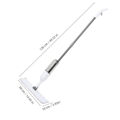 Microfiber Spray Mop for Wood Tile and Laminate Floors Easy Clean Wet and Dry Use for Home Office and Restaurant Reusable Pads Included