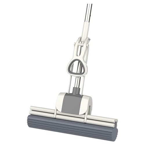 Roller Sponge Mop Lightweight Hand carecarefree Multifunctional Squeeze Roller Mop Home Cleaning Efficient Absorbent Design