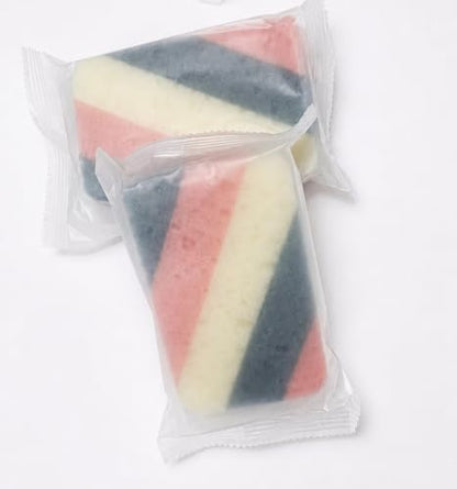 Non Scratch Scrub Sponges, 4 Pack Individually Wrapped Sponges Multi Purpose Cleaning Sponge for Kitchen Dish Washing, Non Abrasive Heavy Duty Scrubber for Dishes Pots Pans.