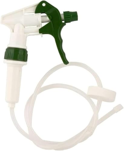 Heavy Duty Remote Extended Reach Trigger Sprayer with 36" Hose Green/White, Fits Large Containers and 1 Gallon Odor Commander Refill Bottles with 38-400 Neck Size