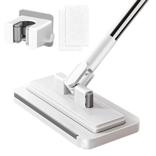 No Wash Mop - Clip Design No Touch Wet Dry Cleaning Tool, Compact Zero Touch Mini Cleaner, Portable Care Device | Home Kitchen Bathroom Living for Home Kitchen Bathroom Living - color: 110cm