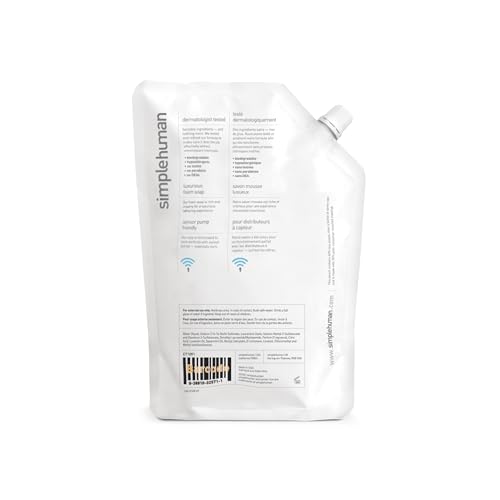 simplehuman Lavender Mint Dish Soap Refill Pouch, 34 Fl Oz. - size: 34 Fl Oz (Pack of 1)