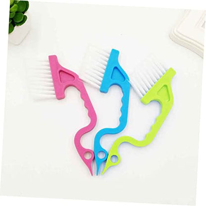 9pcs Swan Shape Window Groove Brush Handheld Cleaning Tool for Window Track Screen and Groove
