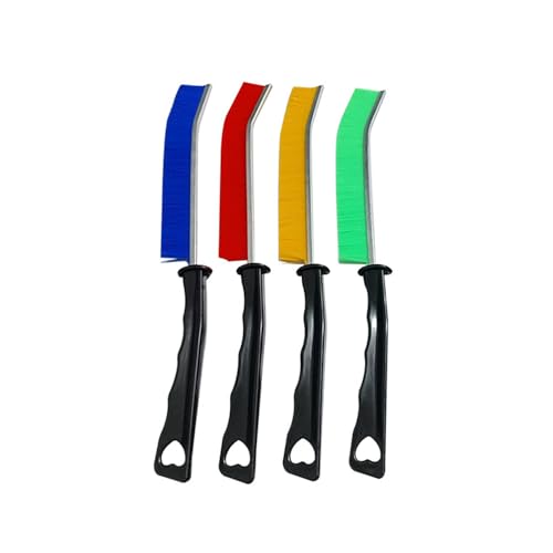 4PCS Groove Cleaning Brush Set for Kitchen Bathroom Window Tracks Crevice Easy Cleaning Home Tool