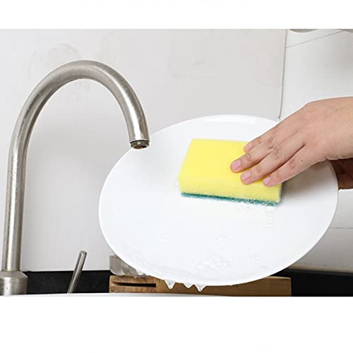 Yosoo Dish, Press Design Automatic Liquid Dispenser with Sponge Holder, for Home Kitchen Countertop Grey