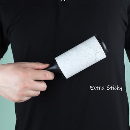 4 inch Lint Roller Refills Only for Scotch-Brite Lint Roller Replacement Refills for Pet Hair Extra Sticky 60 Sheets per Roll Pack of 10 Rolls Total 600 Sheets (Inside Dia. 1-3/4 inch) - size: Inside Dia. 1-3/4 inch