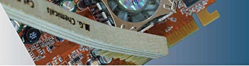 MG Chemicals - 852 Non-Abrasive Cleaning Brush with 7-3/4" Wood Handle, Hog Hair Bristles, 1-3/8" Length x 7/16" Width
