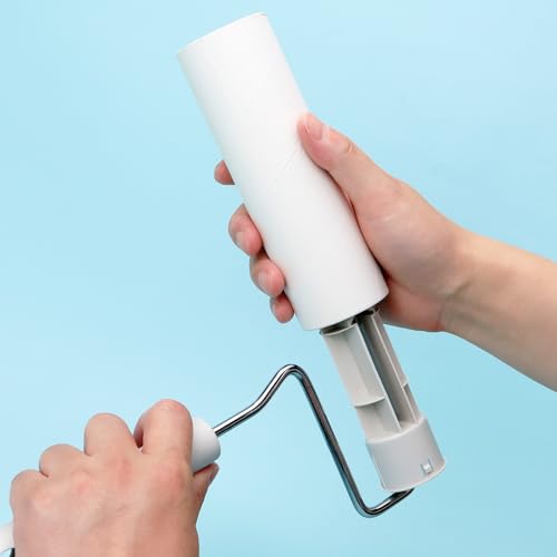 6.3 inch Large Lint Roller Refills Compatible with PetLovers BomDa YabeePet Fedicelly Large Lint Rollers for Pet Hair Extra Sticky 60 Sheets per Refill Pack of 5 Rolls 300 Sheets Total - size: 6.3 inch