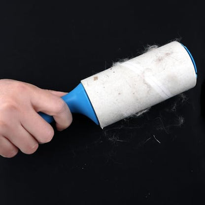 4.6 inch Giant Extreme Stick Lint Roller Refills for Evercare Giant Lint Roller and T Handle Lint Roller Extra Sticky 60 Sheets Each Refill 6 Pack 360 Easy- Peel Sheets Total - size: 4.6 inch