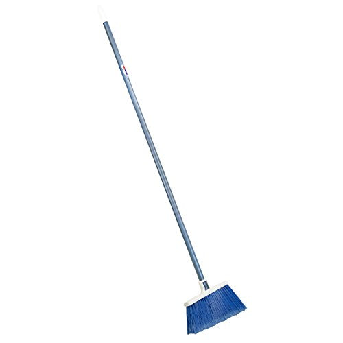 Quickie All-Purpose Angle Broom, Flagged Bristles, Angle Broom for Garages, Courtyard, Sidewalks, Decks and Outdoor Surfaces, Perfect for Home Kitchen Room Office Floor - size: Pack of 1