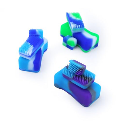 Green Piece® Green Silicone Magnet Cleaner - Perfect for your Glass Pieces and Vases - Clean Smarter and better. Remove Resin and Tar - Clean hard to reach areas - Excellent for all glass. - color: Purple
