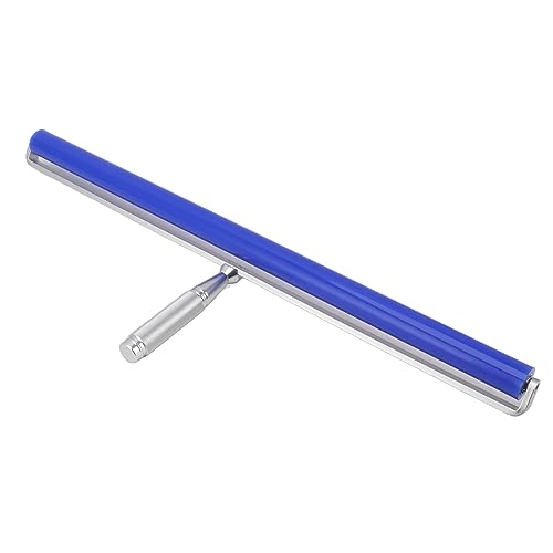 Dust Removal Roller Silicone Soft Aluminum Alloy Handle Iron Bearing Anti Static Roller for Film Dust Fibers Powder (20in) - size: 20in