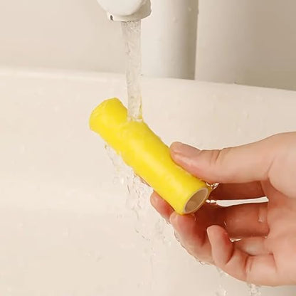1pc Portable Washable Hair Remover Roller – Pet Hair, Lint, and Dust Remover for Clothes and Fabric – Reusable Hairball & Debris Cleaning Tool - RED