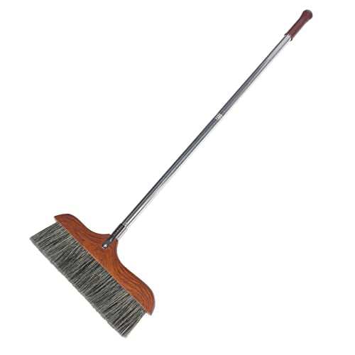 Long Handle Soft Broom Straw Dust Remover for Kitchen Hardwood Floor Cleaning