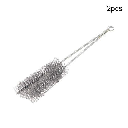 Utoolmart Steel Wire Cleaning Brush, Spiral Power Tube Brush, Steel Wire Tube Brush Cleaning Tool, Tube Bottle Brush, 1.2-inch Diameter 12-inch Length, 2pcs - color: 2pcs, size: 3cm