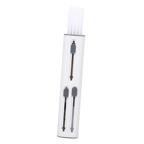 Housoutil Headphone Cleaning Brush Kit 5 in 1 Electronics Set Hidden Triple Heads Design for Keycap Puller Earphones