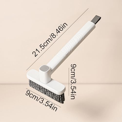 Crevice Brush,Ultra-Fine Bristles Flexible Tool | V Head Design 360-Degree Rotation Crevice Brushes - for Home Kitchen Living Room Bathroom Sill Groove Corners Cracks Narrow Space