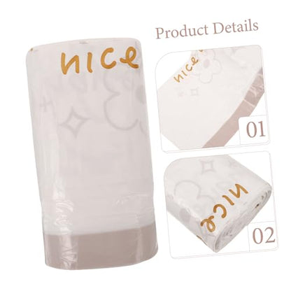 NOLITOY 60pcs Heavy Duty Kitchen Trash Bags Large Drawstring Garbage Bags Thickened for Home Office