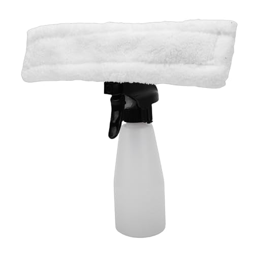 Haofy Window Vacuum Squeegee Electric Glass Cleaner with 2200mAh Battery for Home Office and Car Powerful Suction Handheld Spray and Vacuum in One Step Tool for High Windows Mirrors