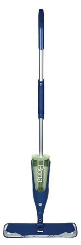 Bona Premium Motion Multi-Surface Floor Spray Mop - Includes Multi-Surface Floor Cleaning Solution and Machine Washable Microfiber Cleaning Pad - for Stone, Tile, Laminate, and Vinyl Floors