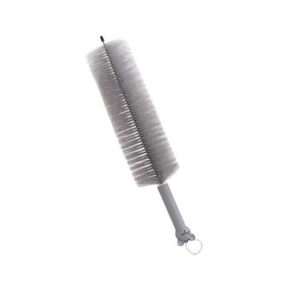 2026 Upgraded Fan Cleaner Brush – Bendable Dusting Tool for Blinds & Electronics, Reusable Microfiber Dust Collector, No-Disassembly Deep Cleaning for AC, Vents (Blue) (2pcs Grey) - color: 2pcs Grey