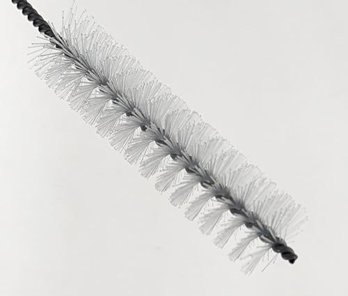 3 Piece Set of 16-Inch Tube Cleaning Brushes Copper, Stainless, Nylon for Various Surface Use (1.5-Inch Diameter) - size: 1.5-Inch Diameter