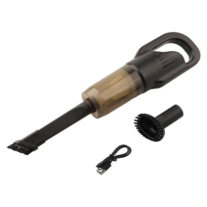 Handheld Vacuum Cleaner Cordless with Strong Suction, Rechargeable Portable Car Vacuum for Pet Hair, Home, Office and Car Interior Cleaning, Dual Filtration System, Black