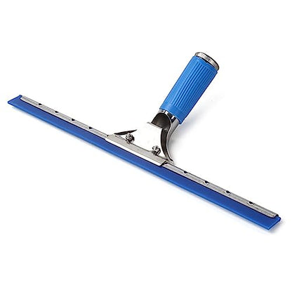 18 Inch Window Squeegee with Removable Blade Windows Clean Glass Cleaning Water Wiper (18in/45cm, Blue) - color: Blue, size: 18in/45cm