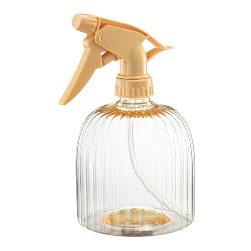 Adjustable Spray Bottles, Garden Watering Can, Reusable Plant Sprayer, Heavy Duty Household Cleaning Tool for Indoor Outdoor Plant Care Gardening Lawn Home Use 6.97x4.53x3.54 Inches - color: Yellow