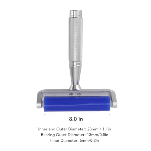 Hair Removal Stickers High Viscosity Rolling Dust Removal Manual Tool For Circuit Board Silicone Hand Roller (8 inch) - size: 8 inch