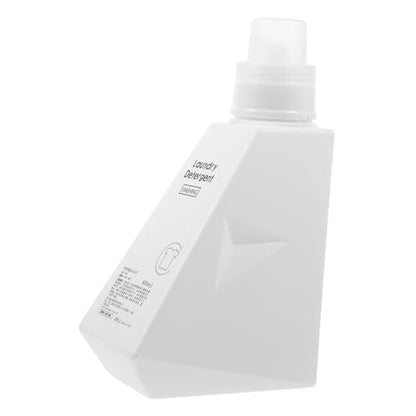 Refillable Laundry Bottle Softener Dispenser with Sealed Design for Liquid Soap Shampoo and Shower Gel Compact and Portable Storage