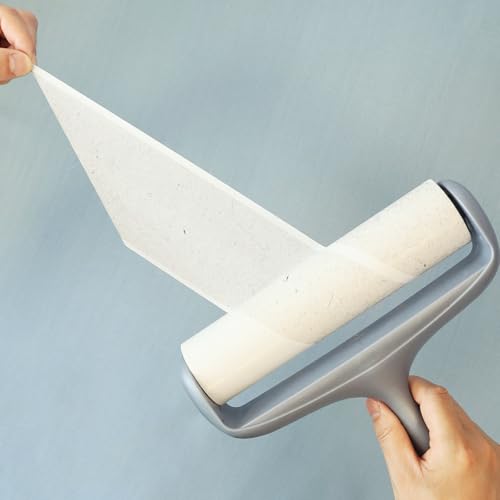 8 inch Large Surface Lint Roller Refills for Scotch-Brite 50% Stickier 8" Wide Lint Roller Replacement Refills for Pet Hair Extra Sticky 60 Sheets per Refill Pack of 6 Total 360 Sheets - size: 8 inch Large Surface