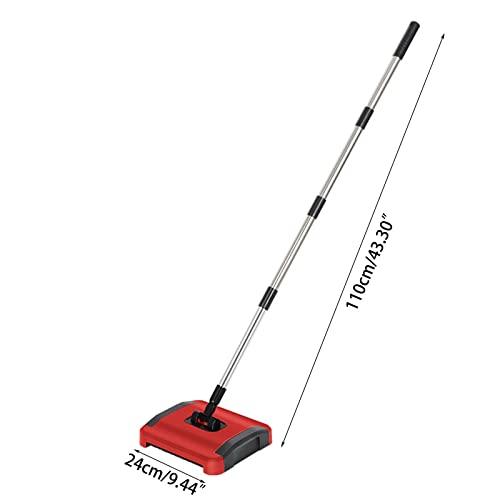 Carpet Sweeper Broom Rotatory Efficient Cleaning Brush Household Sweeping Machine Manual Floor Sweeper Broom