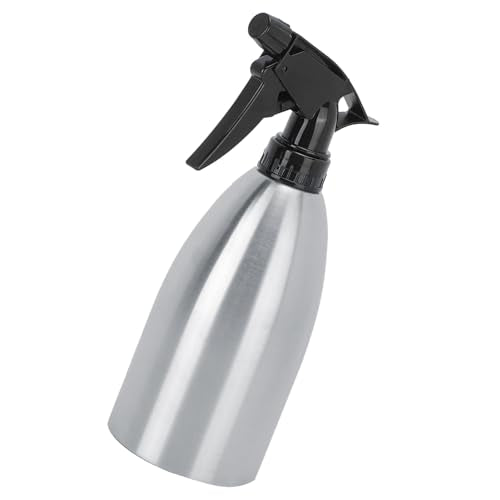 500mL Stainless Steel Gardening Kitchen Watering Spraying Bottle Adjustable Nozzle Can for Outdoor Cooking Dishwashing Plant Care Durable Ergonomic Design