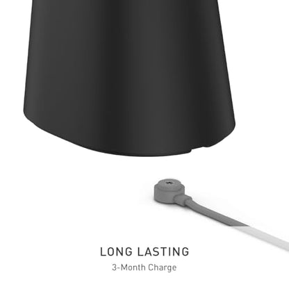 simplehuman Sensor Spray, Automatic Continuous Spray Bottle, Intuitive Touch, Superfine Mist, Wide-Coverage Cone & Ultra-Precise Jet, Refillable & Rechargeable, for Cleaning, Plants & Hair, Black - color: Black