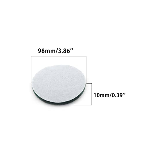 Heavy Duty Scour Pads, Non-Scratch Scrub Sponges, ULIFESTAR 5PCS Dish Scrubber Scouring Pads, Dual-Sided Reusable Household Scrub Pads for Dishes,Dish Cleaning Tool,Kitchen Scrubbers & Metal Grills - size: 98mm/4''400-600grits