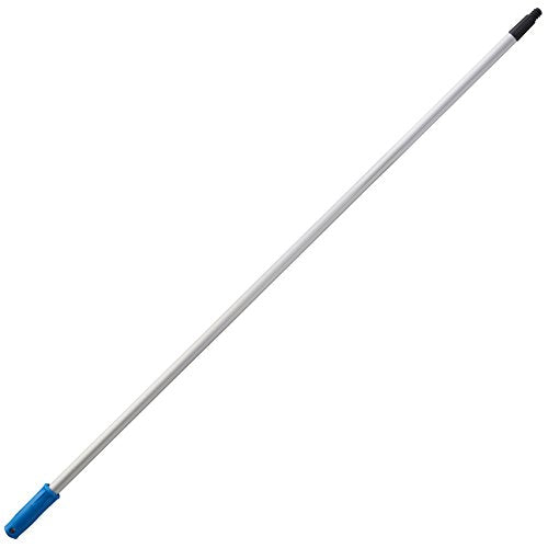 Unger Professional AquaDozer Max Kit, 36” Smooth Surface Curved Floor Squeegee and 48” Dual End Pole, Rubber Blade Scrubber and Broom for Concrete, Asphalt, and Tough Cleaning Jobs