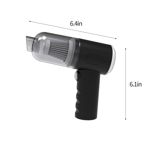 Mini Dusts Buster Handheld Vacuum 120w Strong Suction Car Vacuum Cleaner Portable USB Rechargeable Vacuum Cleaner Mini Vacuum Electric Duster for Cars Home