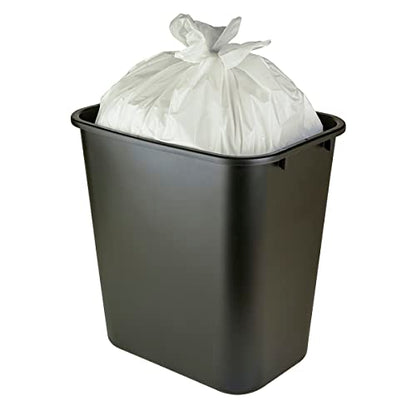 Amazon Basics 8 Gallon Flap Tie Trash Bags, Fresh Scent, 80 Count - size: 80 Count (Pack of 1)