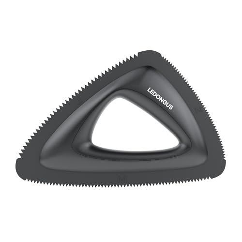 Pet Hair Remover for Car and Home - Multi-Surface Fur Removal Tool for Car Interiors, Furniture, Couch, Carpet, and Bedding | Portable and Effective Cat & Dog Hair Remover(Obsidian Black)