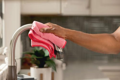 Rubbermaid Microfiber Heavy-Duty Cloth Towels 16 Pack 16"x16" Non-Scratch Dense-Fiber Reusable/Washable for Cleaning/Wiping/Polishing for Home/Kitchen/Car - size: 16-Pack