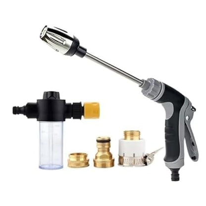 jethose Pressure Washer Nozzle Original - New & Improved 2026 Model, 360° Rotating, Durable Stainless Steel Spray Nozzle(Grey-c, One Size) - color: Grey-c