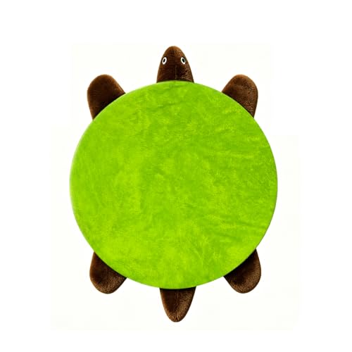 23 Inch Turtle Floor Foot Mop, Hands-Free Microfiber Cleaning Mop with Washable Reusable Pad for Hard Floors, Kitchen, Bathroom, Bedroom, Living Room