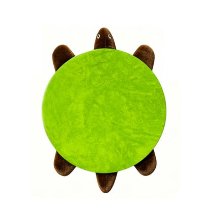 23 Inch Turtle Floor Foot Mop, Hands-Free Microfiber Cleaning Mop with Washable Reusable Pad for Hard Floors, Kitchen, Bathroom, Bedroom, Living Room