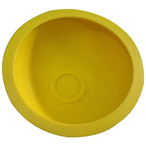 Drain Plunger, Small Hand Force Plumber Helper, Little 4 inch Cup Clog Remover, Tiny Rubber Unclogger in 9" Short Handle for Kitchen Sink, Bathroom Toilet, Shower Bath Tub (Yellow) - color: Yellow